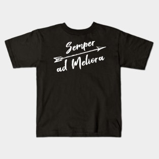 Semper Ad Meliora - Always Towards Better Things Kids T-Shirt